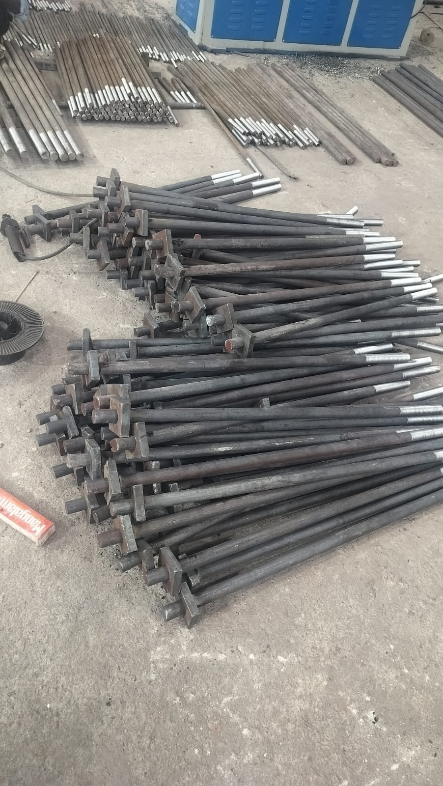  Fabrication work in progress at the manufacturing facility